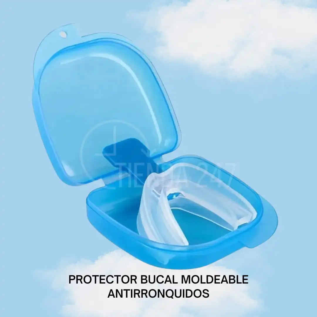 Combo Sueño Perfecto™: Clip Nasal Antirronquidos + Protector Bucal Moldeable Antirronquidos + eBook Gratis